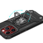 Wozinsky Ring Armor dėklas iPhone 15 Pro – auksinis