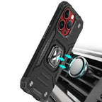 Wozinsky Ring Armor dėklas iPhone 15 Pro – auksinis
