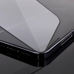Grūdintas stiklas iPhone 15 Pro su rėmeliu (2 vnt.) – juodas -- iPhone 15 Pro