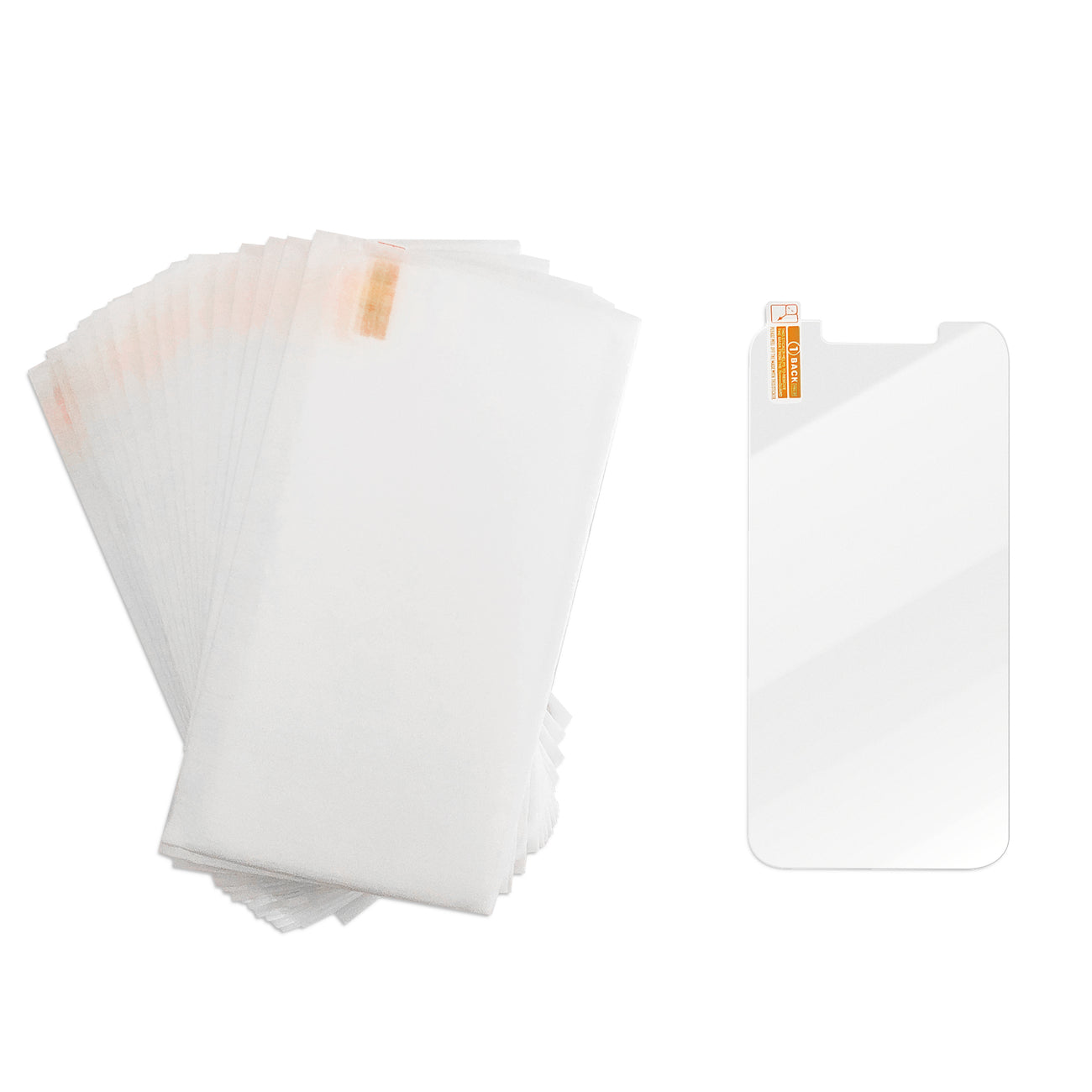Grūdinto stiklo rinkinys iPhone 15 Plus (50 vnt.)