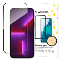 Wozinsky Full Glue grūdintas stiklas iPhone 15 Plus – juodas