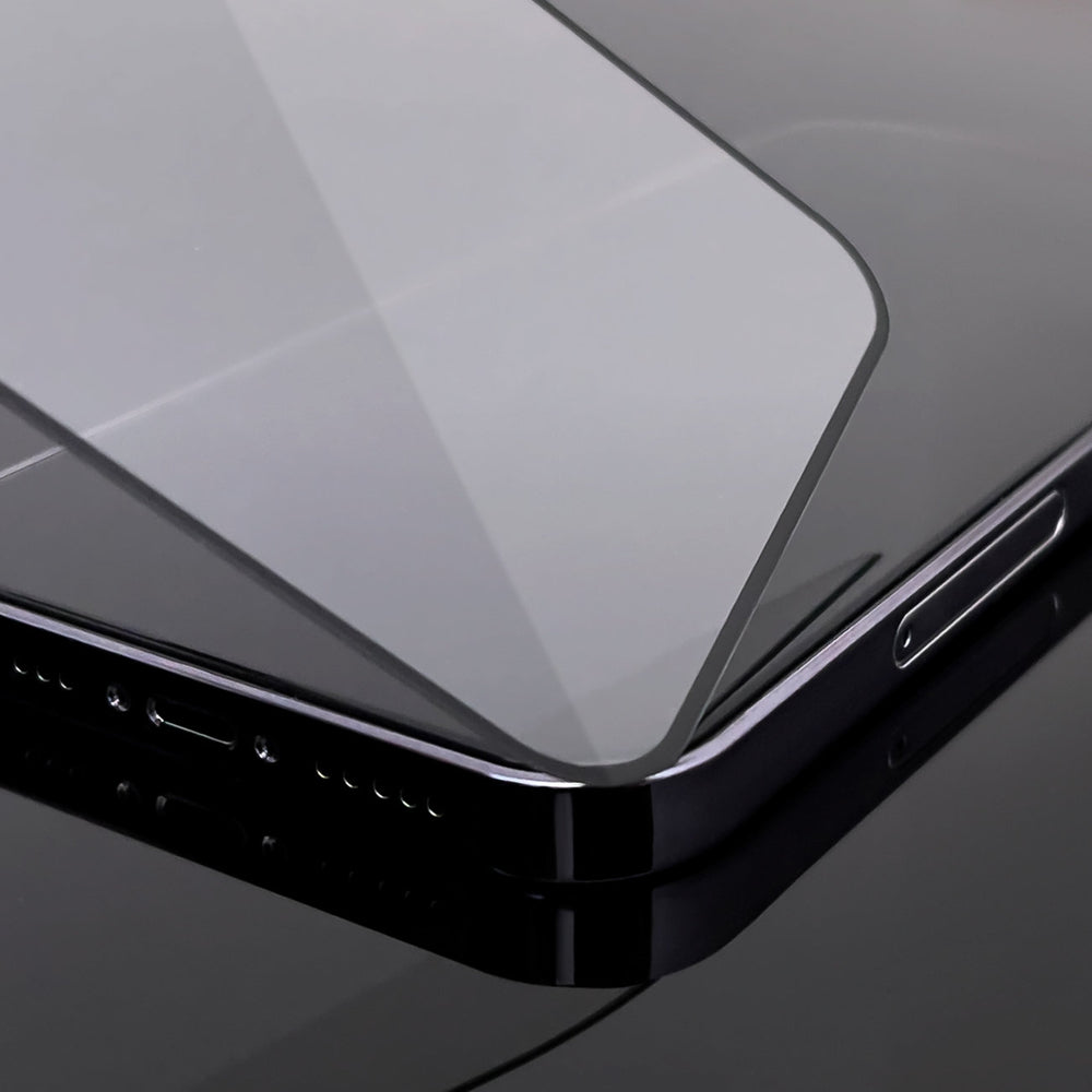 Wozinsky stiklas iPhone 15 su rėmeliu – juodas -- iPhone 15
