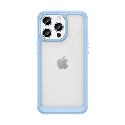 Sustiprintas dėklas iPhone 15 Pro Max Outer Space – mėlynas