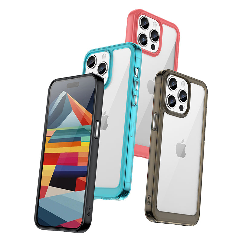 Sustiprintas dėklas iPhone 15 Pro Max Outer Space – mėlynas