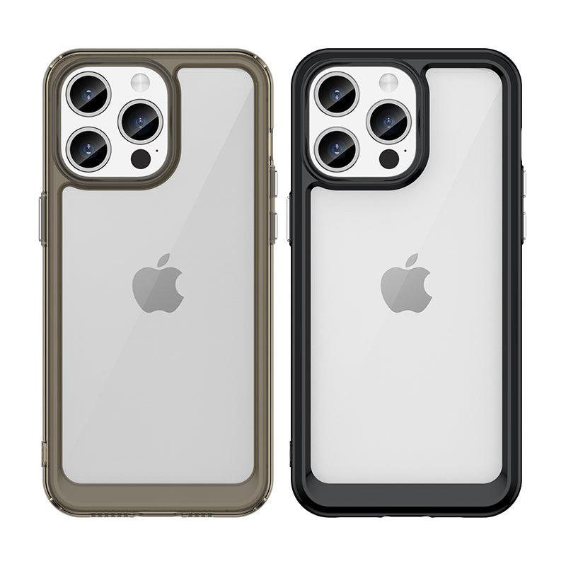 Sustiprintas dėklas iPhone 15 Pro Max Outer Space – mėlynas