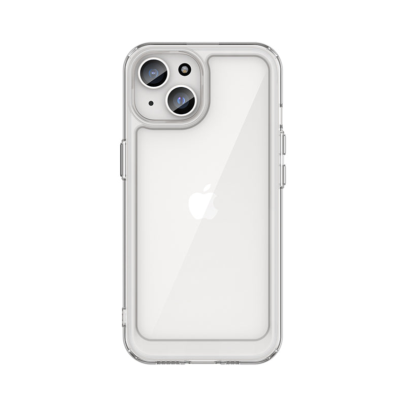 Skaidrus sustiprintas dėklas iPhone 15 Plus Outer Space
