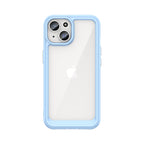 Sustiprintas dėklas iPhone 15 Plus Outer Space – mėlynas