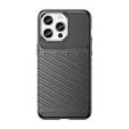 Šarvuotas TPU dėklas iPhone 15 Pro Max – juodas