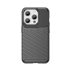 Šarvuotas dėklas iPhone 15 Pro Thunder Case – juodas