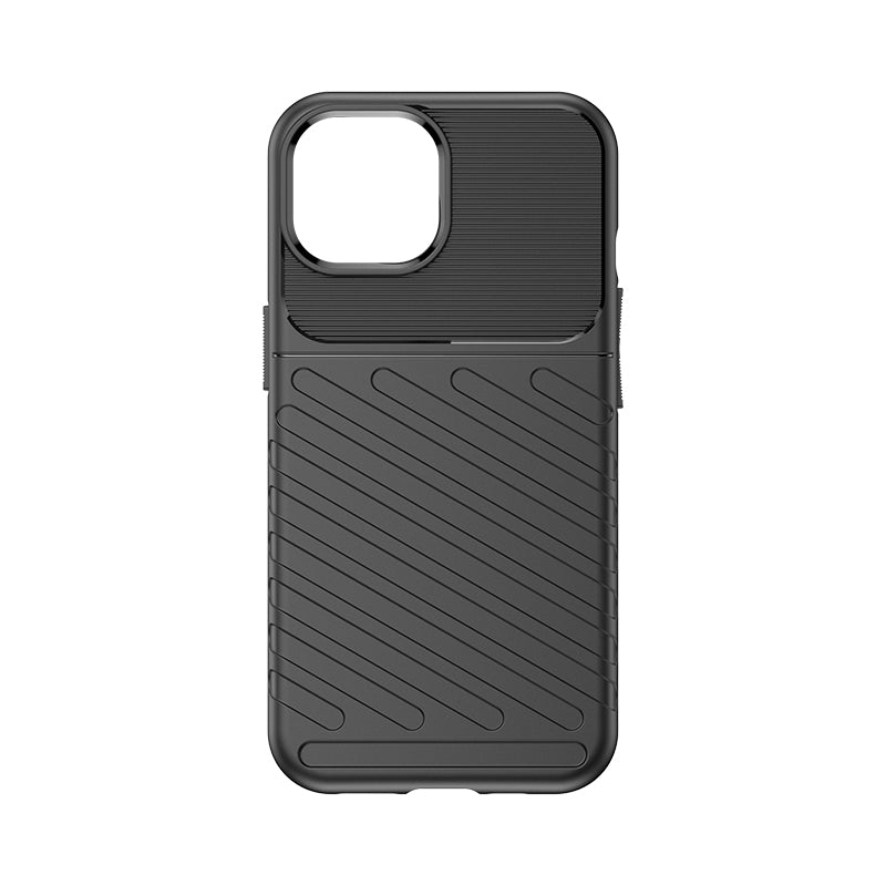 Šarvuotas TPU dėklas iPhone 15 Thunder Case – mėlynas