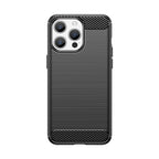 Anglies rašto TPU dėklas iPhone 15 Pro Max – juodas