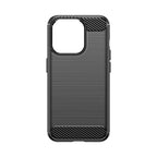 Anglies rašto TPU dėklas iPhone 15 Pro – juodas