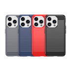 Anglies rašto TPU dėklas iPhone 15 Pro – juodas