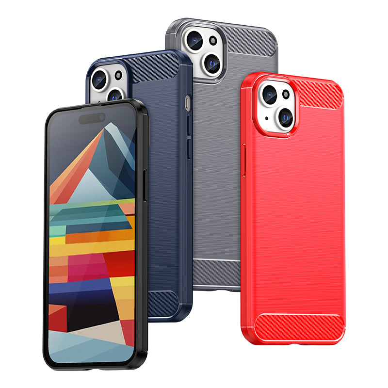 Anglies rašto dėklas iPhone 15 Plus – juodas