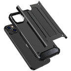 KAMA Hybrid Armor dėklas iPhone 15 – mėlynas