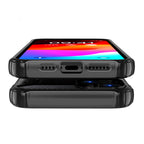 KAMA Hybrid Armor dėklas iPhone 15 – mėlynas