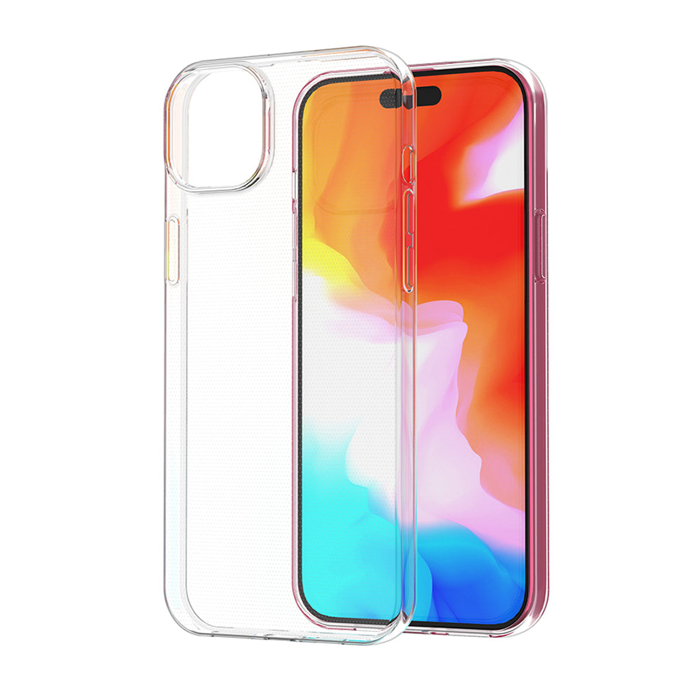 Skaidrus TPU dėklas iPhone 15 Plus „Ultra Clear“ 0,9 mm -- iPhone 15 Plus