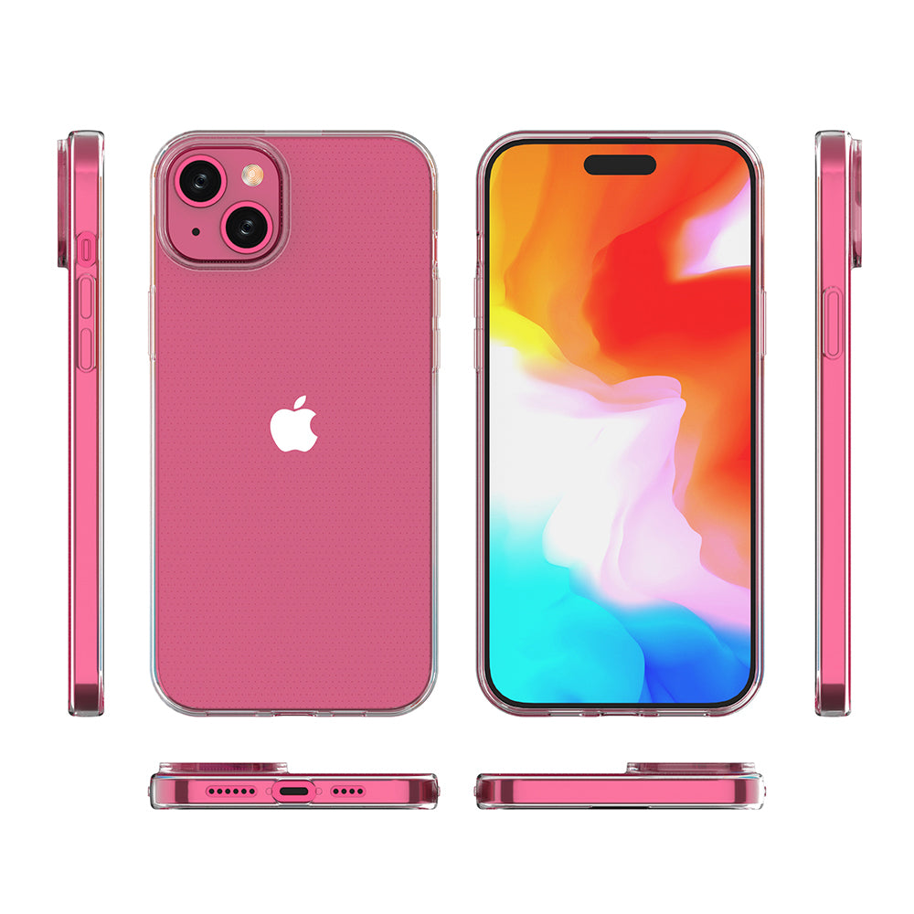 Skaidrus TPU dėklas iPhone 15 Plus „Ultra Clear“ 0,9 mm -- iPhone 15 Plus