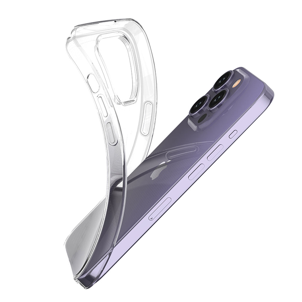 Skaidrus TPU dėklas iPhone 15 Pro Ultra Clear 0,9 mm