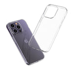 Skaidrus TPU dėklas iPhone 15 Pro Ultra Clear 0,9 mm