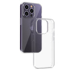 Skaidrus TPU dėklas iPhone 15 Pro Ultra Clear 0,9 mm