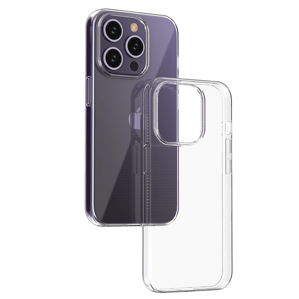 Skaidrus TPU dėklas iPhone 15 Pro Ultra Clear 0,9 mm