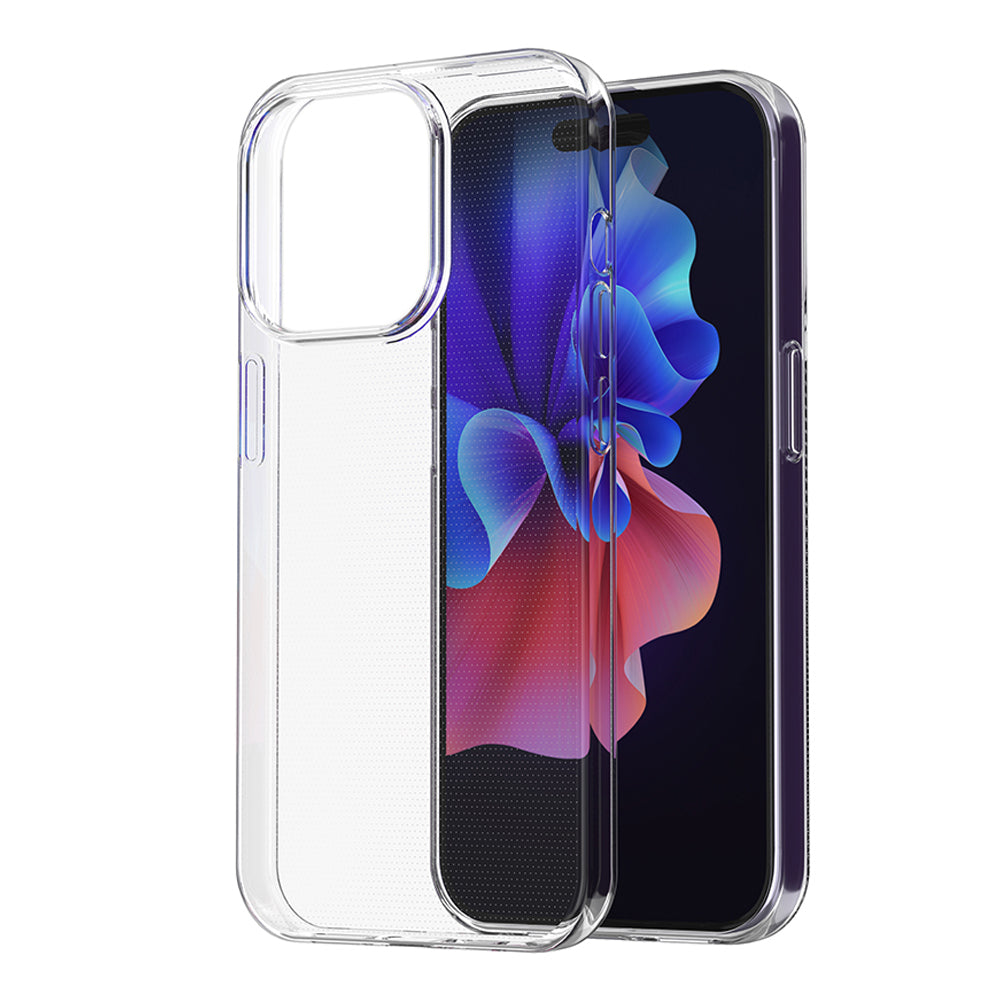 Skaidrus TPU dėklas iPhone 15 Pro Ultra Clear 0,9 mm