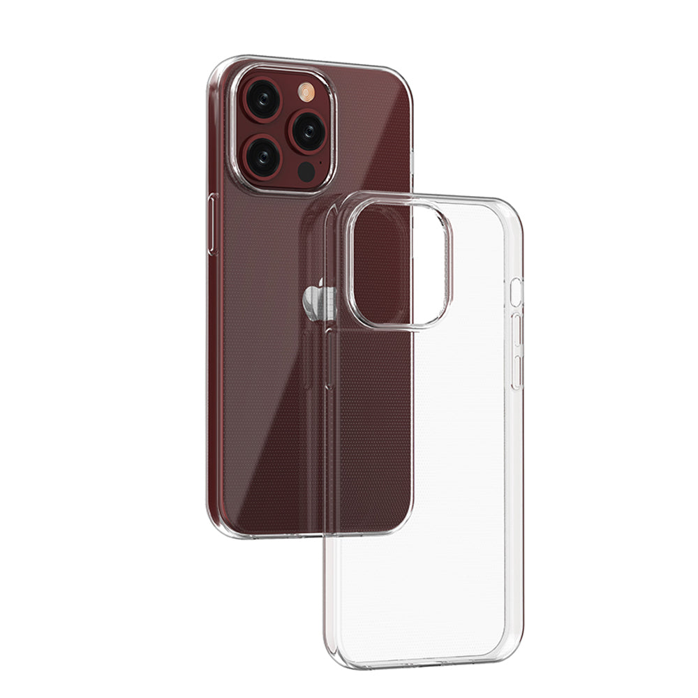 Skaidrus TPU dėklas iPhone 15 Pro Max – Ultra Clear 0,9 mm -- iPhone 15 Pro Max