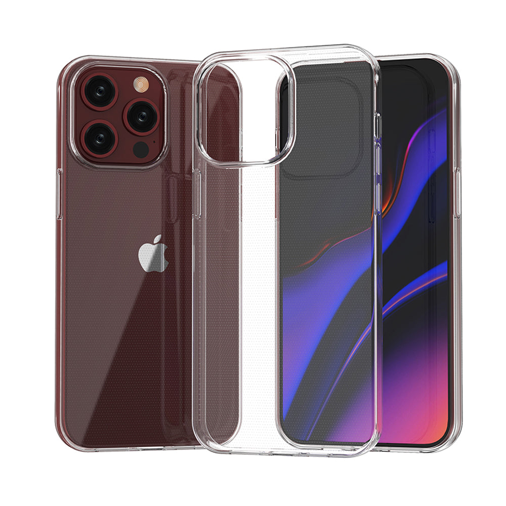 Skaidrus TPU dėklas iPhone 15 Pro Max – Ultra Clear 0,9 mm -- iPhone 15 Pro Max