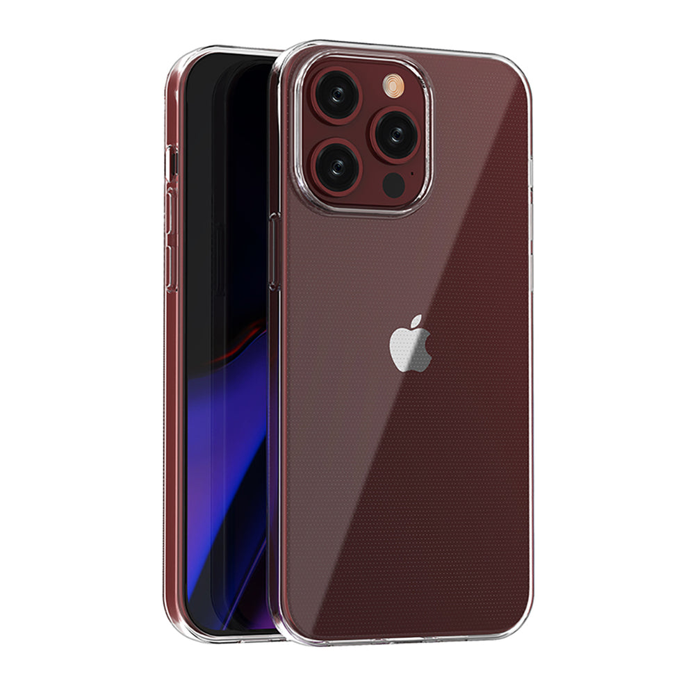 Skaidrus TPU dėklas iPhone 15 Pro Max – Ultra Clear 0,9 mm -- iPhone 15 Pro Max