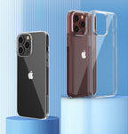 Skaidrus TPU dėklas iPhone 15 Pro Max – Ultra Clear 0,9 mm -- iPhone 15 Pro Max