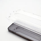 Wozinsky grūdintas stiklas iPhone 15 Plus su rėmeliu – juodas