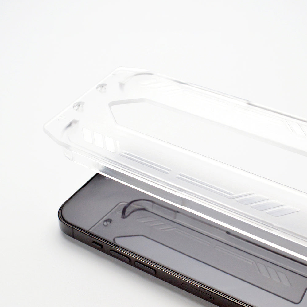 Wozinsky grūdintas stiklas iPhone 15 Plus su rėmeliu – juodas