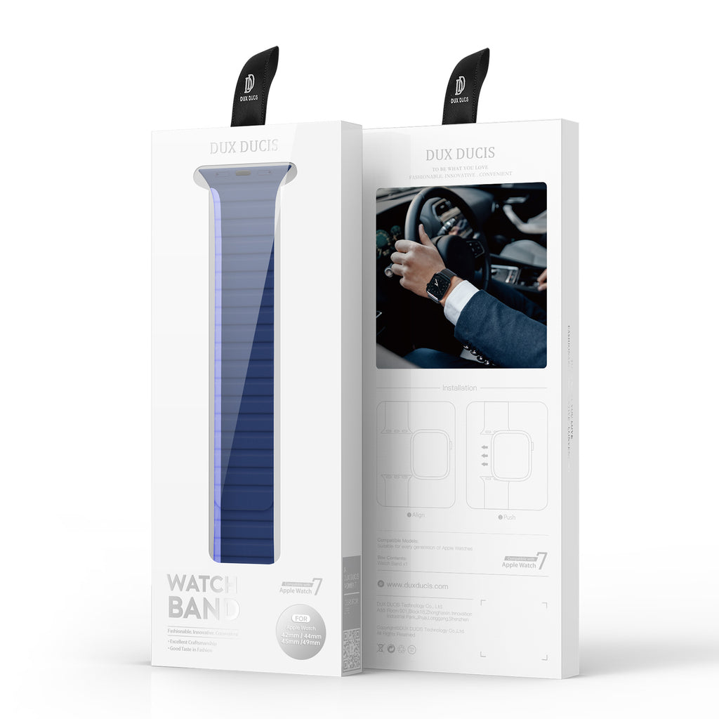 Magnetinė Dux Ducis apyrankė Apple Watch 38/40/41 – mėlyna