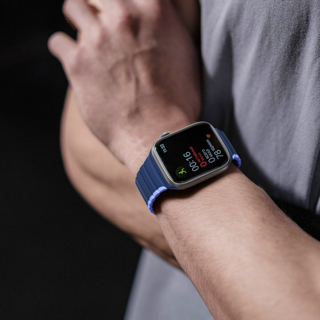 Magnetinė Dux Ducis apyrankė Apple Watch 38/40/41 – mėlyna
