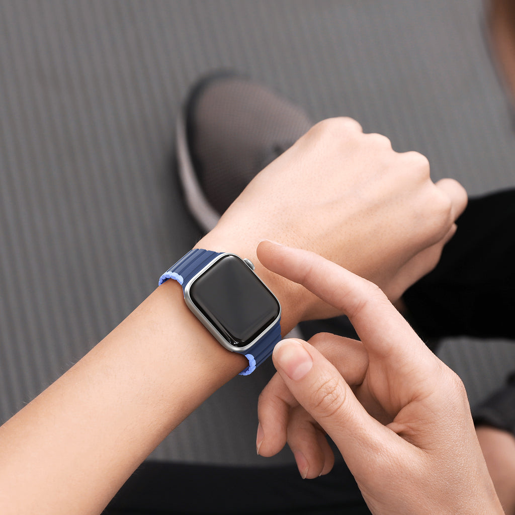 Magnetinė Dux Ducis apyrankė Apple Watch 38/40/41 – mėlyna