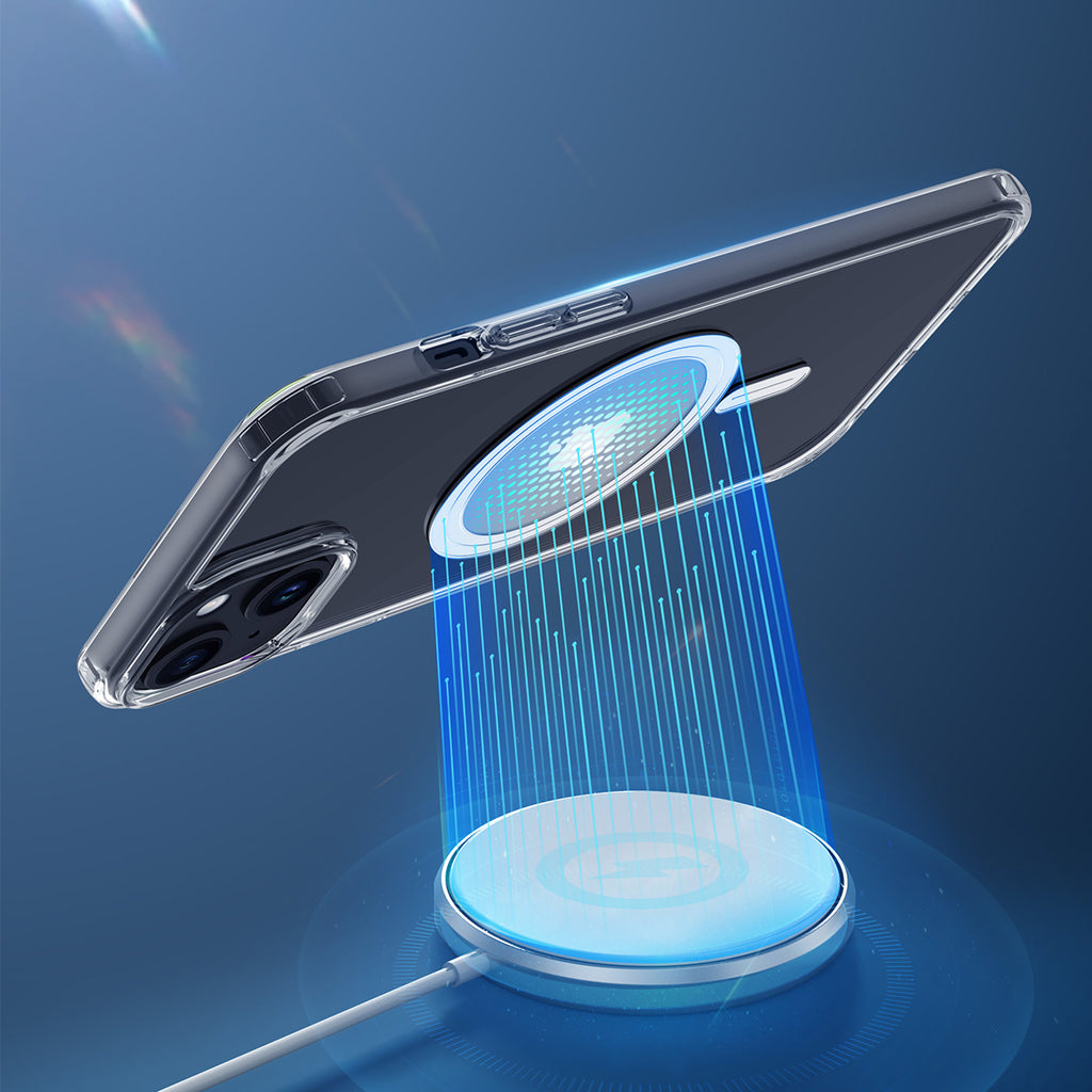 Skaidrus MagSafe dėklas iPhone 15 Plus Dux Ducis Clin