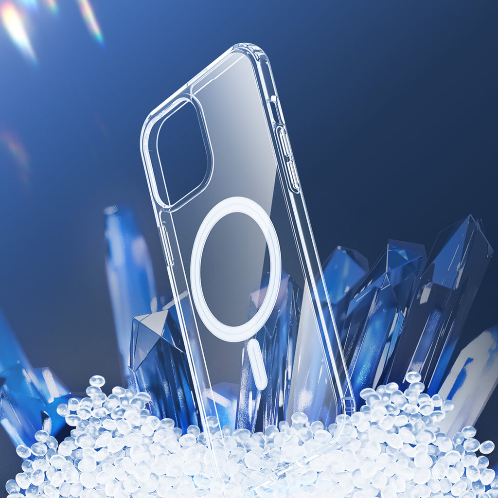 Skaidrus MagSafe dėklas iPhone 15 Plus Dux Ducis Clin