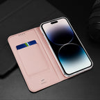 Dux Ducis Skin Pro dėklas iPhone 15 Pro Max – rožinis