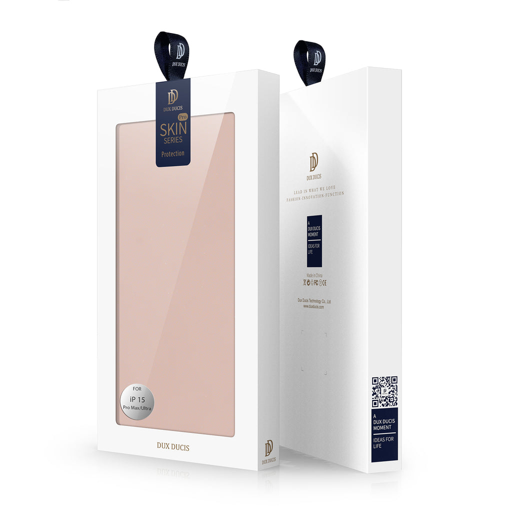 Dux Ducis Skin Pro dėklas iPhone 15 Pro Max – rožinis