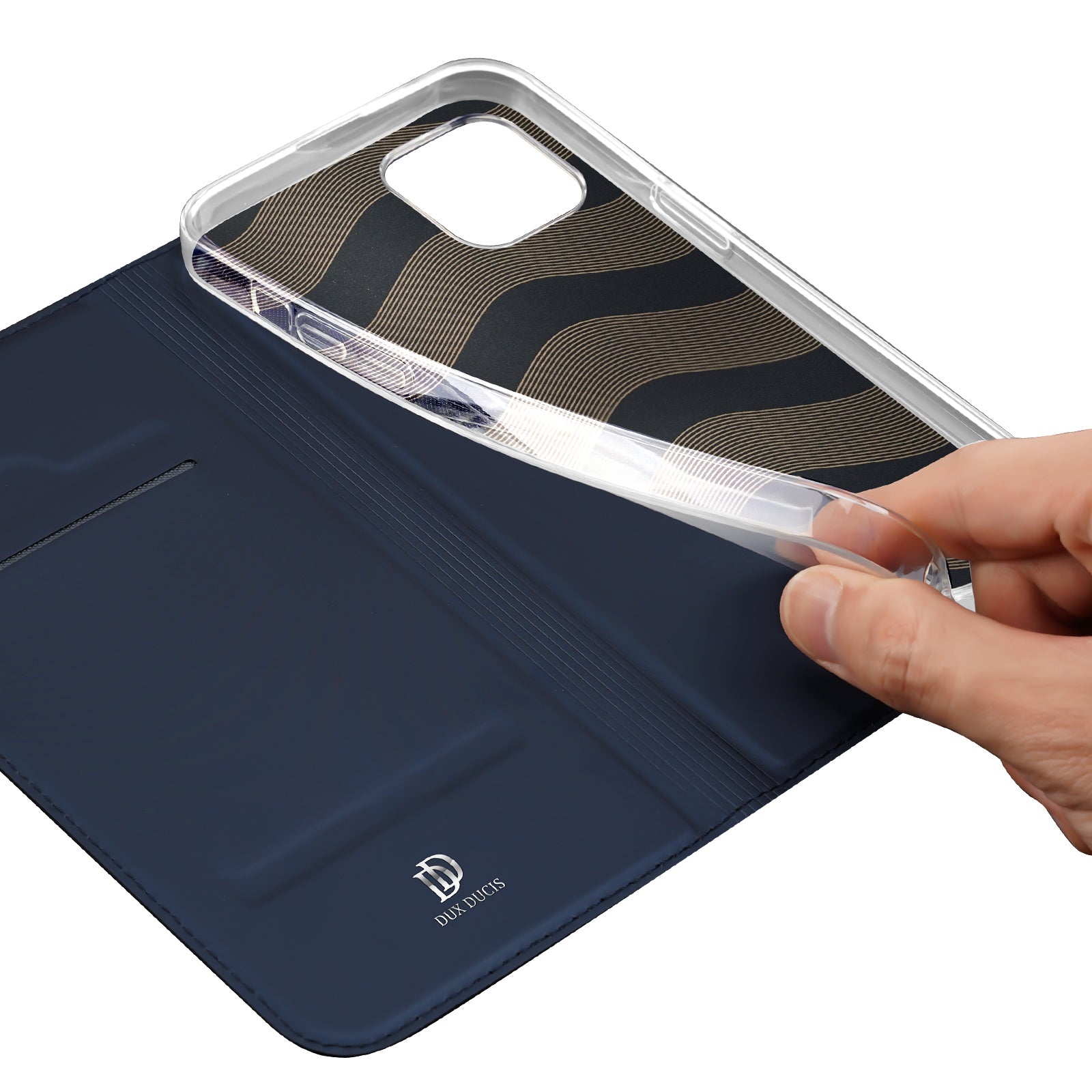 Dux Ducis Skin Pro dėklas iPhone 15 Plus – mėlynas