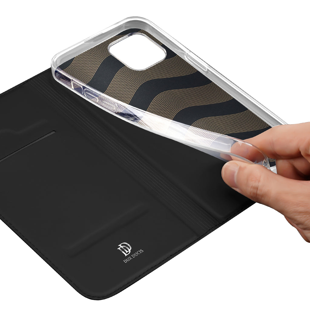 Dux Ducis Skin Pro dėklas iPhone 15 Plus – juodas