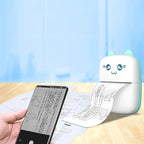 HURC9 Bluetooth terminis spausdintuvas Kitty Mini su programėle – mėlynas -- Selfie Sticks & Tripods