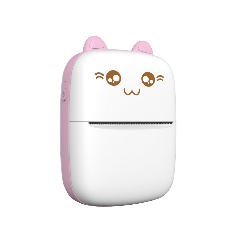 HURC9 Bluetooth terminis spausdintuvas Mini Kitty su programa - rožinis -- Selfie Sticks & Tripods