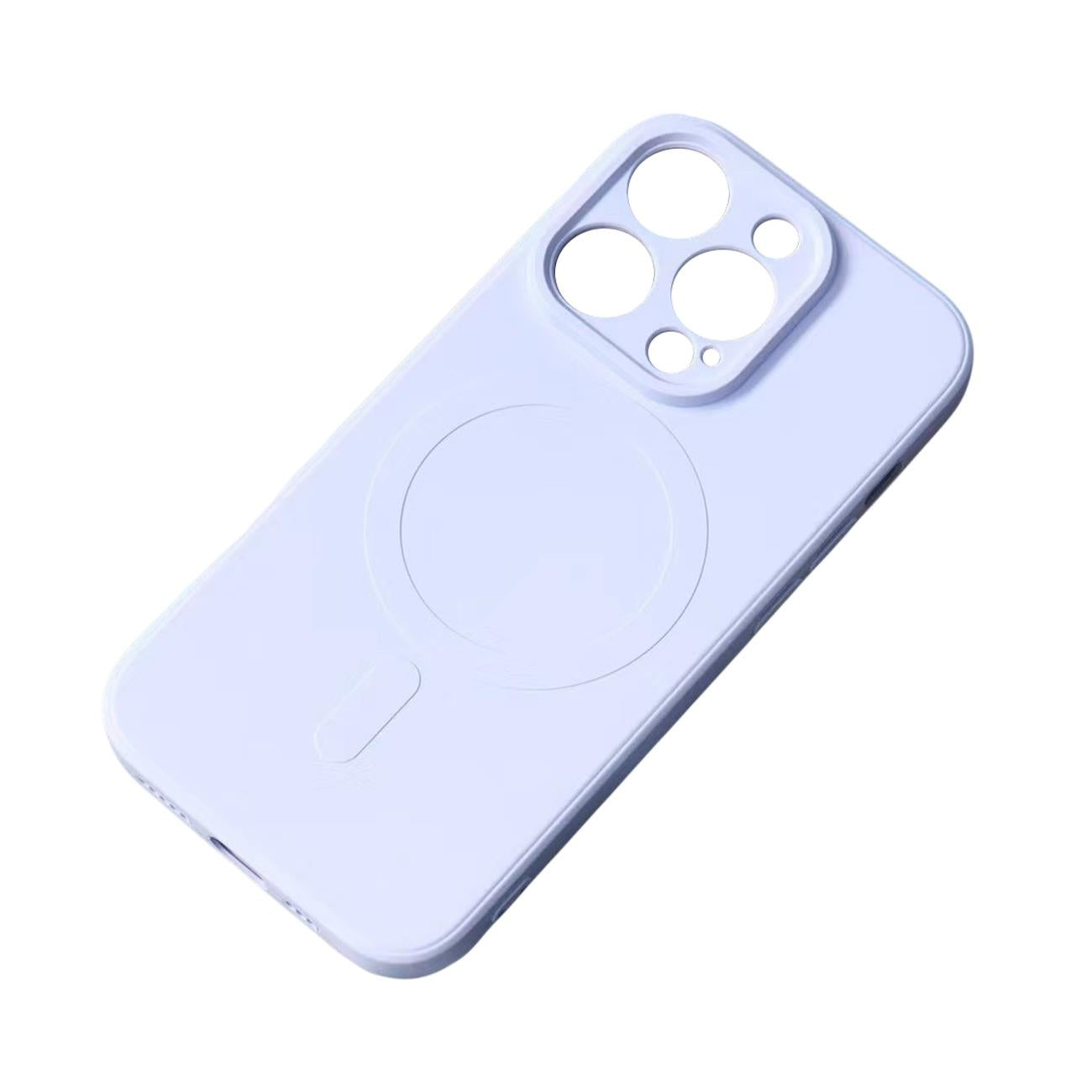 MagSafe silikoninis dėklas iPhone 15 Pro Max – mėlynas