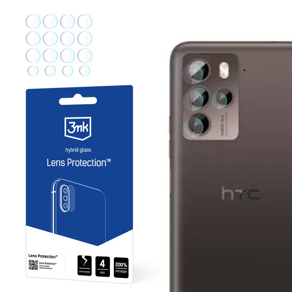 HTC U23 Pro – 3mk Lens Protection™ -- Cell phone tempered glass