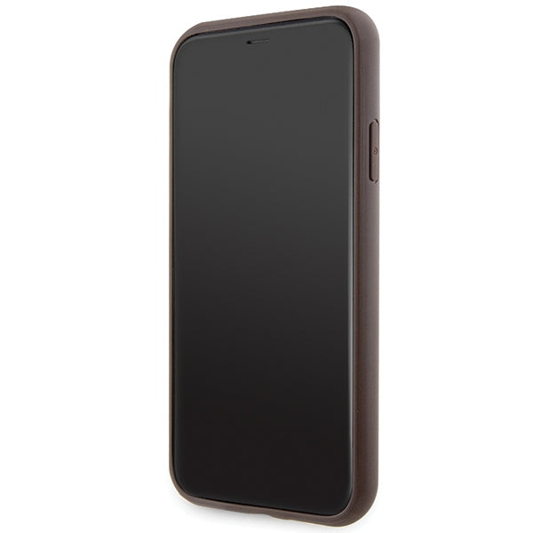 Guess 4G Stripe dėklas iPhone 11/XR – rudas -- iPhone 11