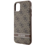 Guess 4G Stripe dėklas iPhone 11/XR – rudas -- iPhone 11