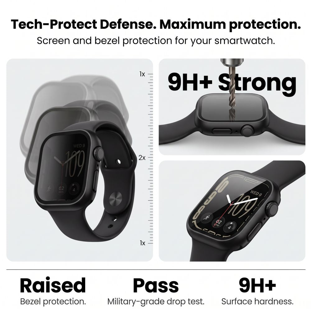 Dėklas Tech-Protect Defense Privacy Apple Watch Ultra 1 / 2 / 3 / 4 (49 mm) -- Apple Watch Ultra 1 (49 mm), Apple Watch...
