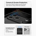 Dėklas Spigen Tough Armor T MagSafe iPhone 17 Pro Max / 18 Pro Max, juodas -- iPhone 17 Pro Max, iPhone 18 Pro Max